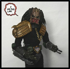 judge predator , predator , judge dreed , 12 pouces , 12 inch 