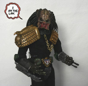 judge predator , predator , judge dreed , 12 pouces , 12 inch 