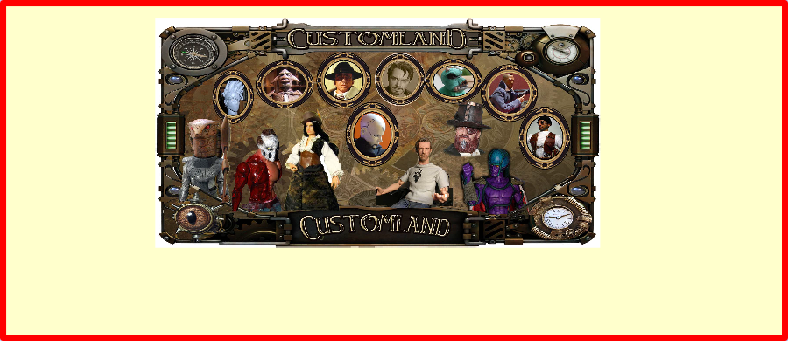 steampunk,  retro futur, julevierniens , explorateur , mercenaire , customland