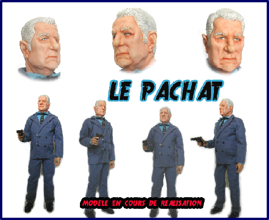 cinema, serie télé, acteur, 12 pouces, poupées, buste, actrices, custums, comique , jean gabin ,