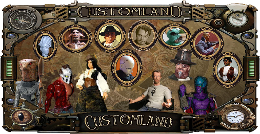 steampunk,  retro futur, julevierniens , explorateur , mercenaire , customland